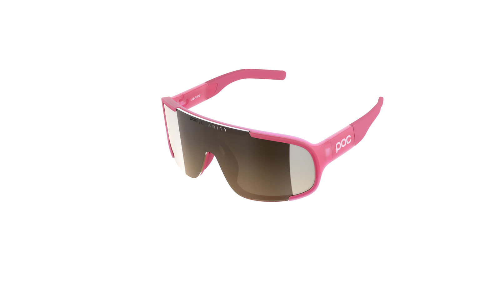 ウェア POC ASPIRE / Silver Mirror POC ASPIRE PERFORMANCE SUNGLASS - SULFUR YELLOW (VIOLET